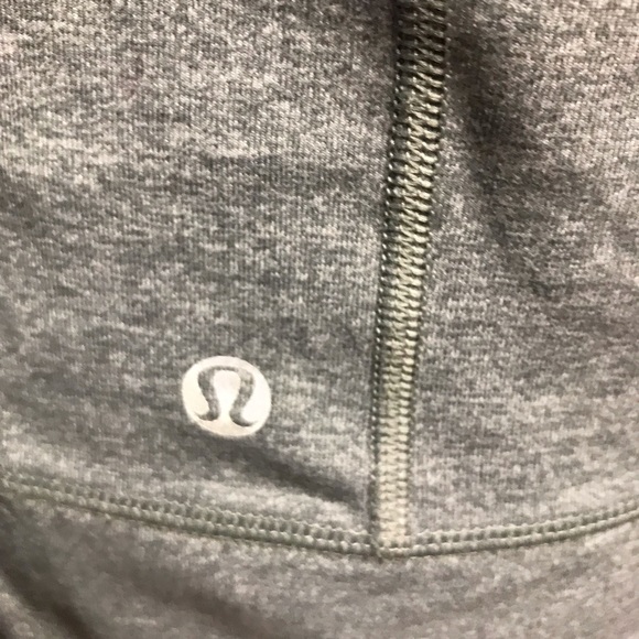 Lululemon" In Stride Jacket Gray Graphic Running-Full Zip - Picture 9 of 11